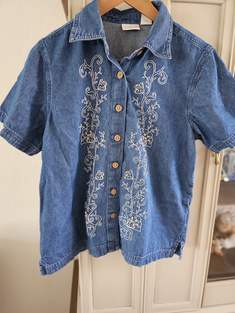 Erika Blue Denim Shirt Jacket